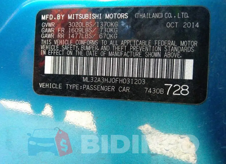 ML32A3HJ0FH031203 Photo# 9