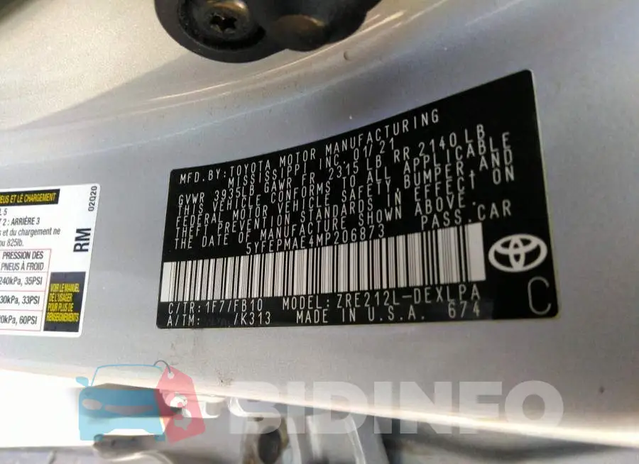 5YFEPMAE4MP206873 Photo# 9