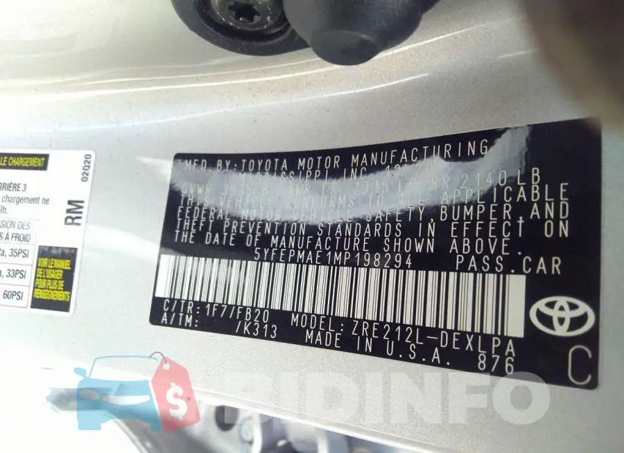 5YFEPMAE1MP198294 Photo# 9
