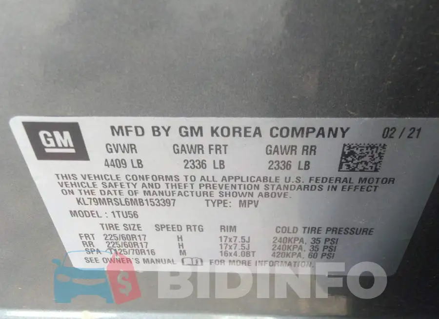 KL79MRSL6MB153397 Photo# 9