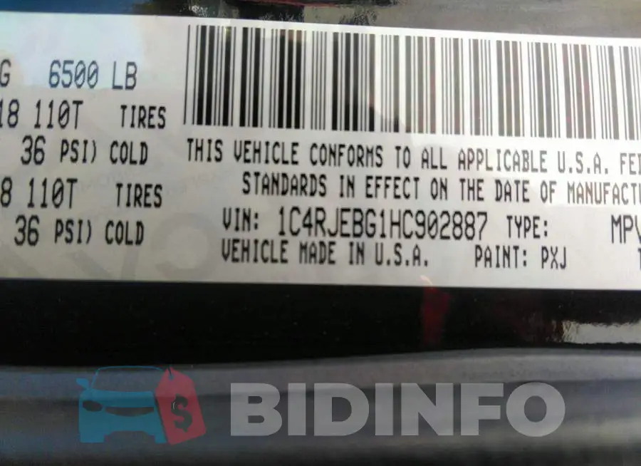 1C4RJEBG1HC902887 Photo# 9