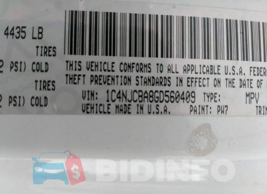 1C4NJCBA8GD560409 Photo# 9