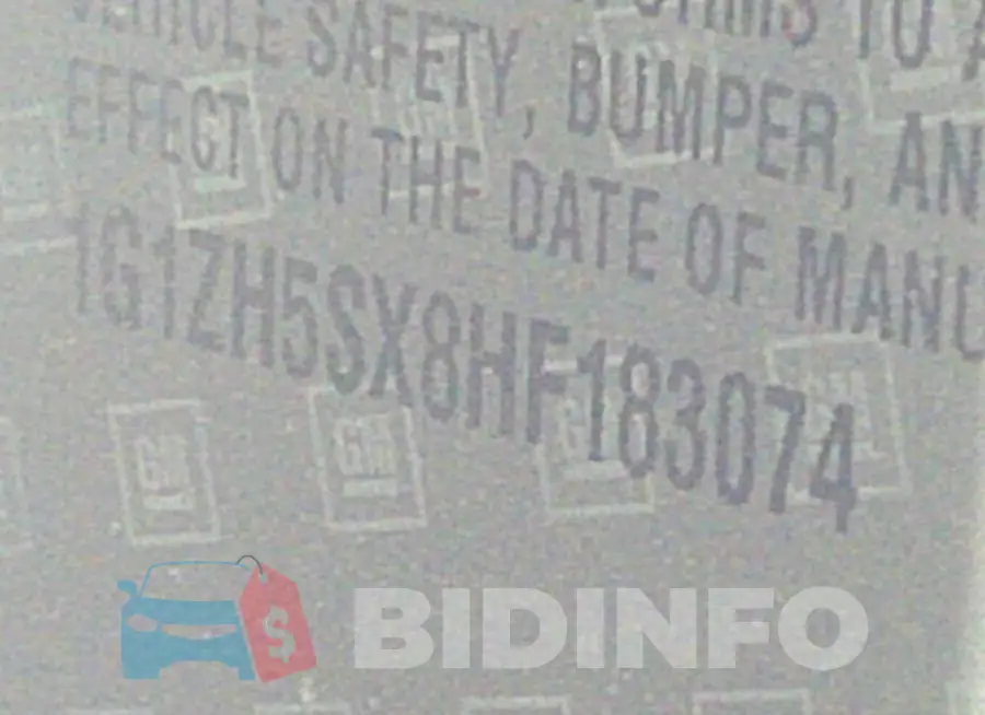 1G1ZH5SX8HF183074 Photo# 9