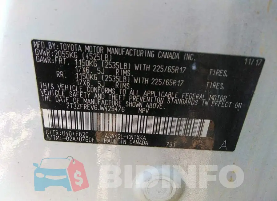 2T3ZFREV6JW429476 Photo# 9