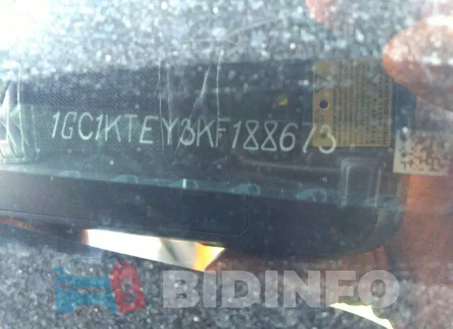 1GC1KTEY3KF188673 Photo# 9
