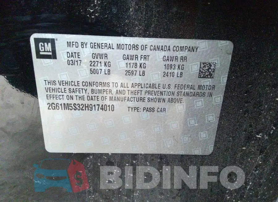 2G61M5S32H9174010 Photo# 9