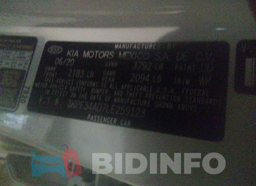 3KPF34AD7LE259123 Photo# 9
