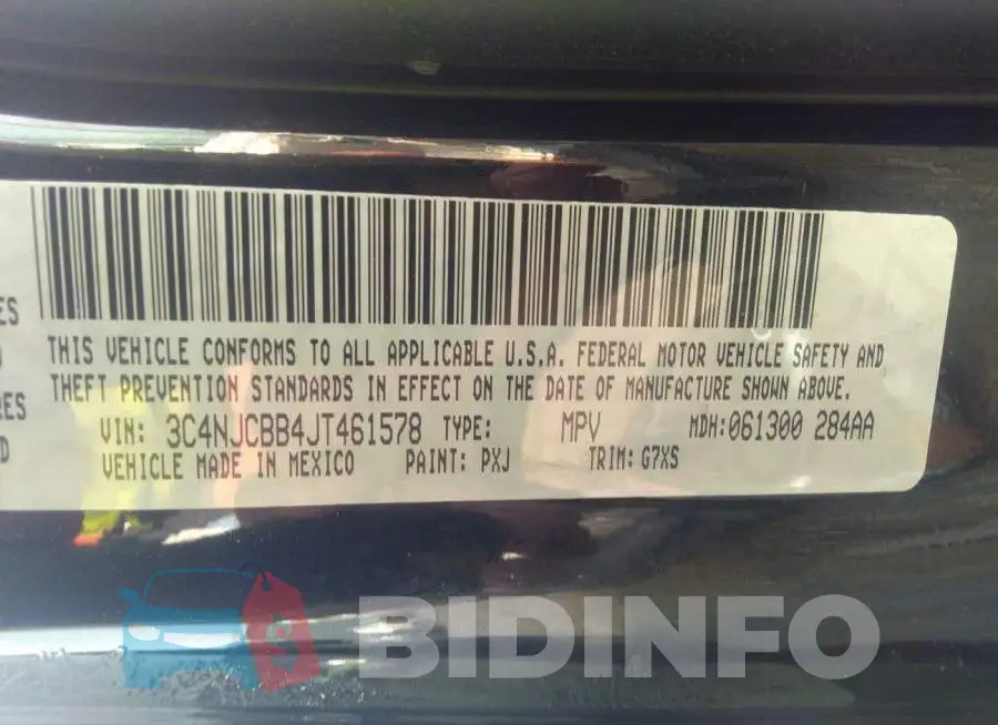 3C4NJCBB4JT461578 Photo# 9