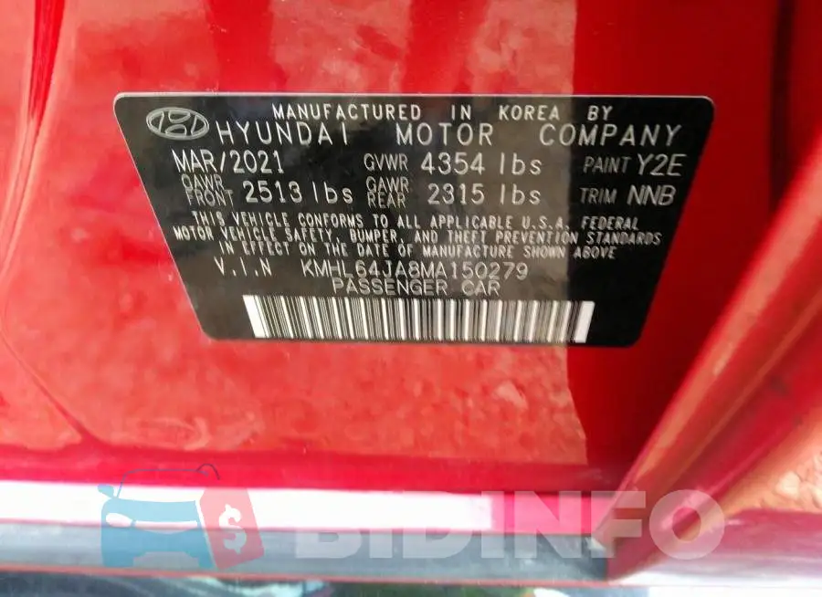 KMHL64JA8MA150279 Photo# 9