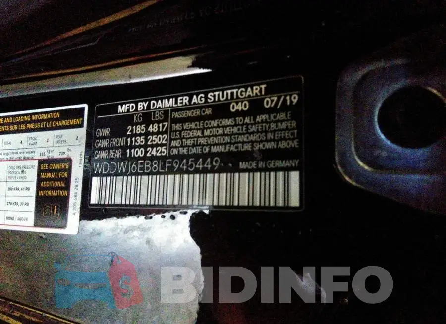 WDDWJ6EB8LF945449 Photo# 9