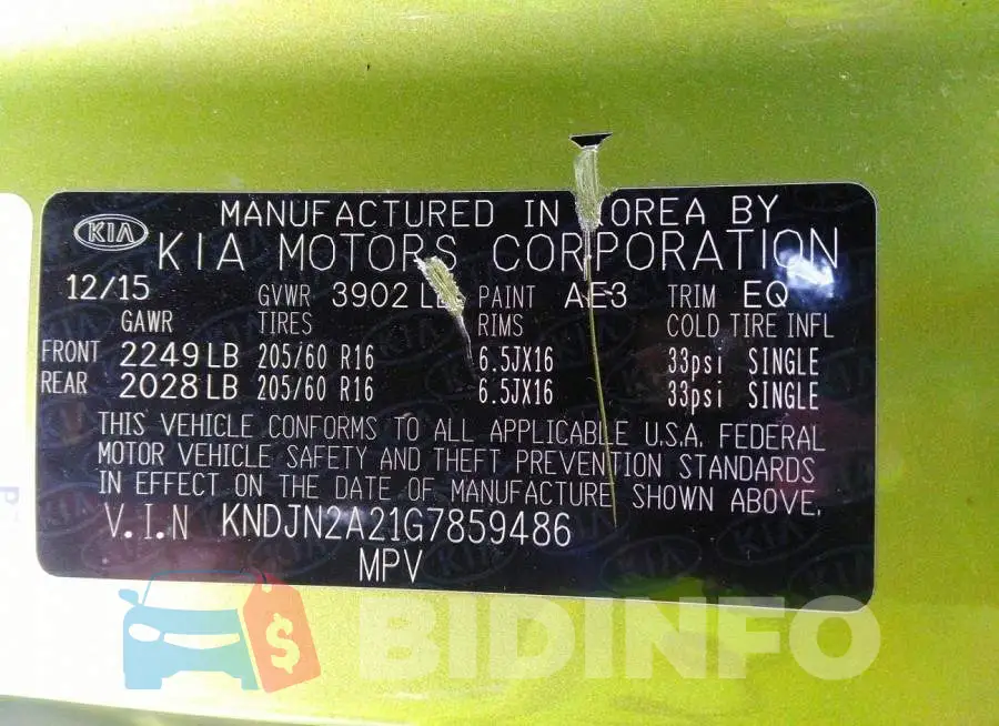 KNDJN2A21G7859486 Photo# 9