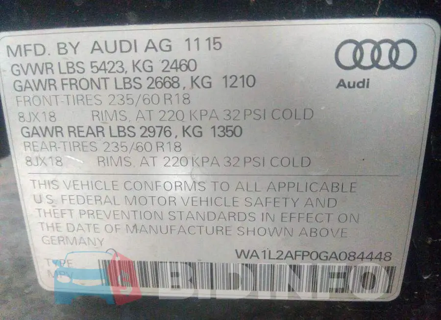WA1L2AFP0GA084448 Photo# 9