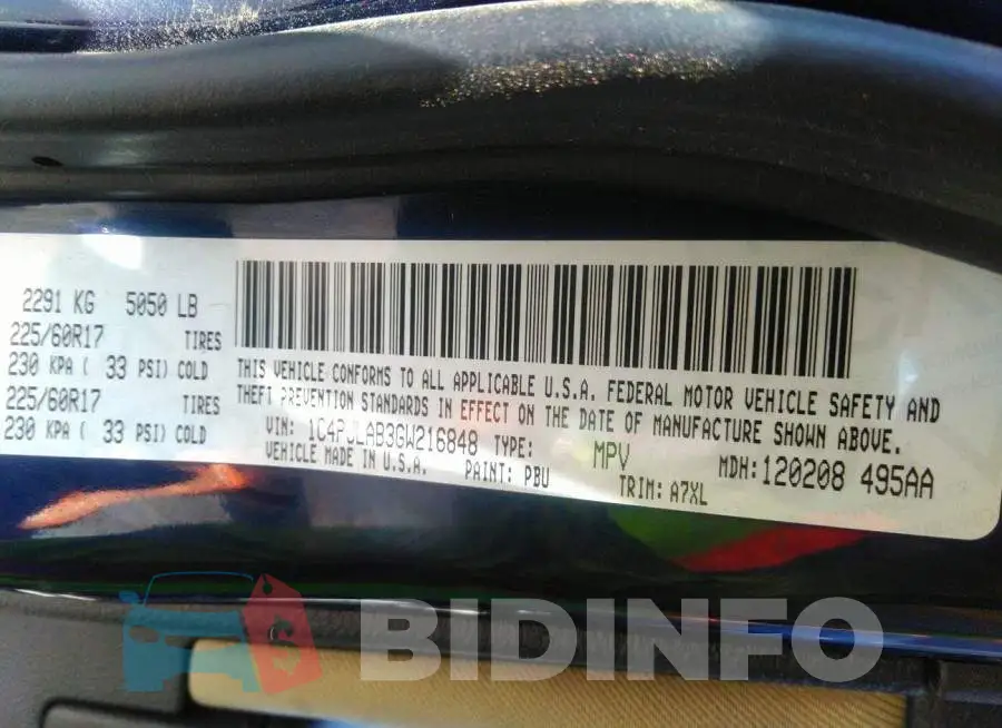 1C4PJLAB3GW216848 Photo# 9