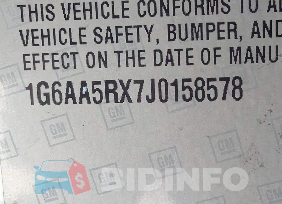 1G6AA5RX7J0158578 Photo# 9