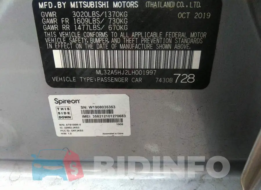 ML32A5HJ2LH001997 Photo# 9