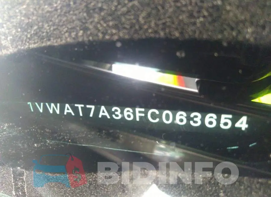 1VWAT7A36FC063654 Photo# 9