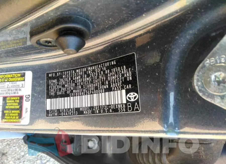 5YFBURHE2GP480088 Photo# 9
