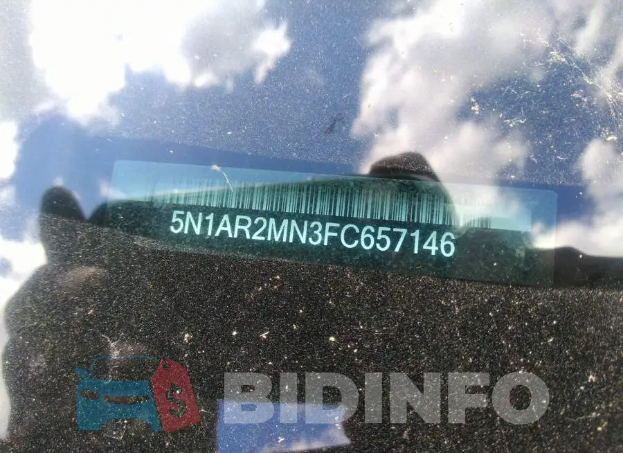 5N1AR2MN3FC657146 Photo# 9