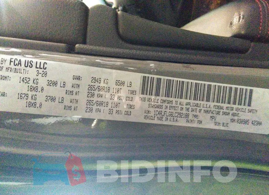 1C4RJFLG6LC292188 Photo# 9