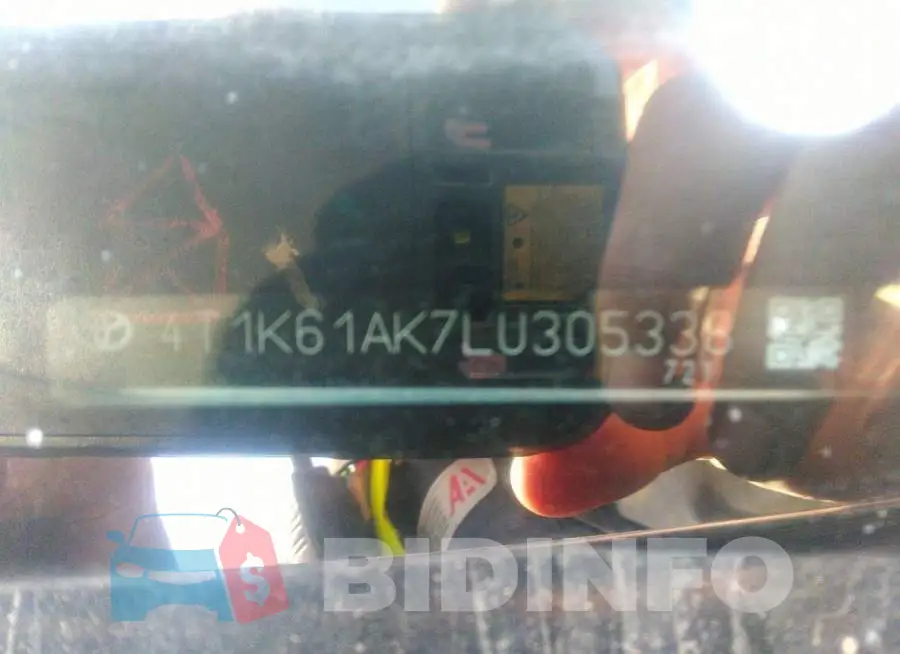 4T1K61AK7LU305338 Photo# 9