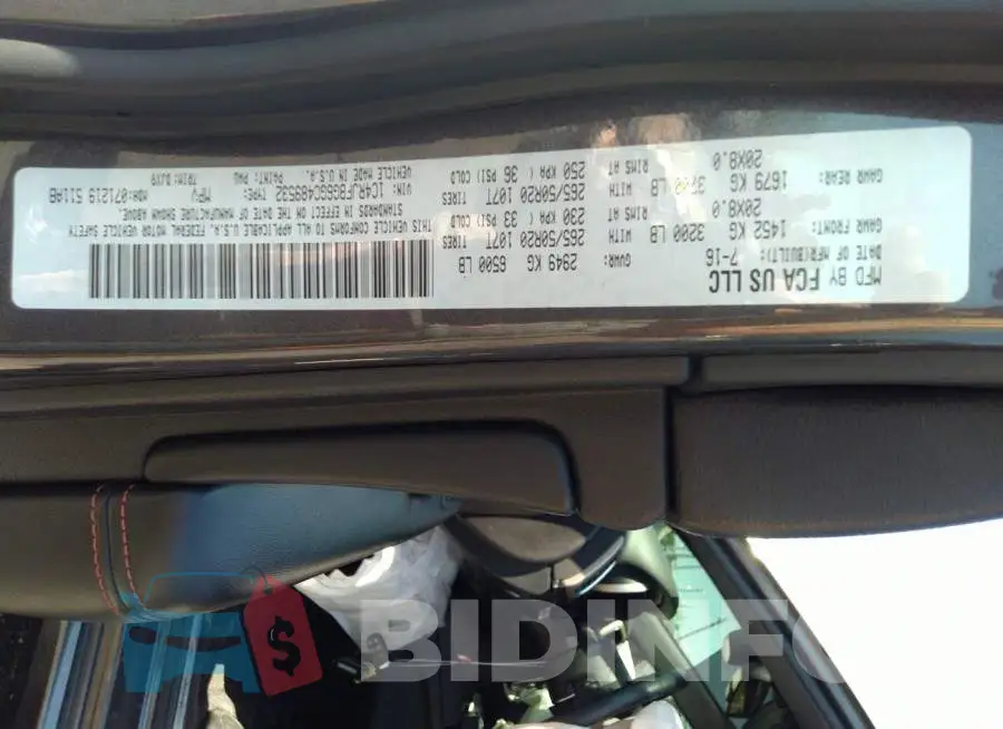 1C4RJFBG6GC489532 Photo# 9