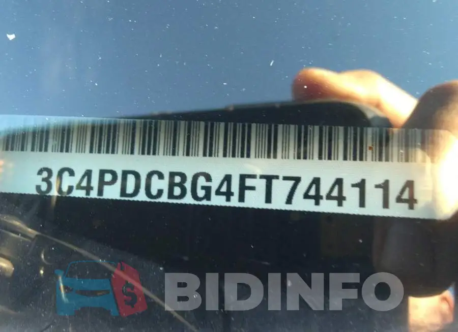 3C4PDCBG4FT744114 Photo# 9