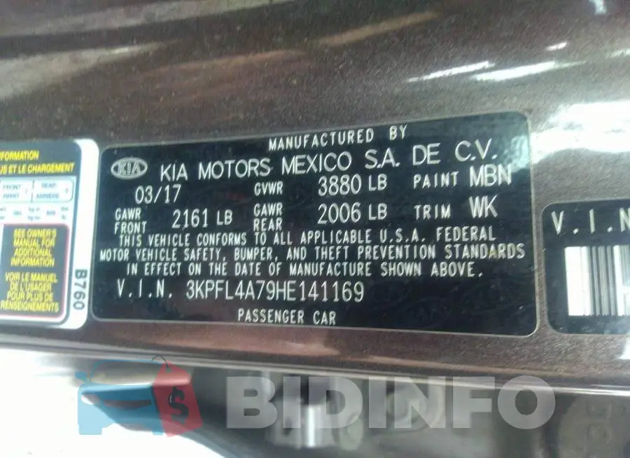 3KPFL4A79HE141169 Photo# 9