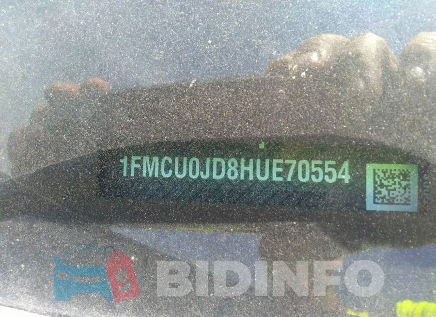 1FMCU0JD8HUE70554 Photo# 9