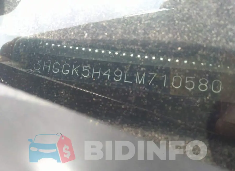 3HGGK5H49LM710580 Photo# 9