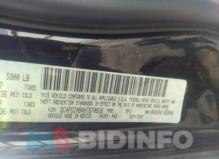 3C4PDCAB4HT670816 Photo# 9