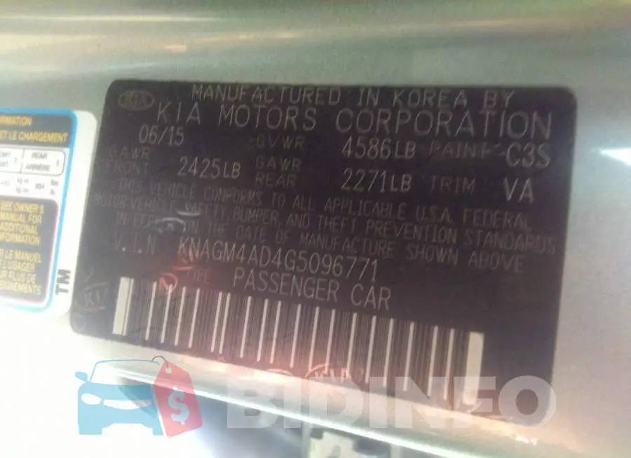KNAGM4AD4G5096771 Photo# 9