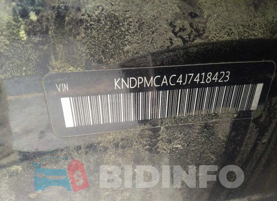 KNDPMCAC4J7418423 Photo# 9