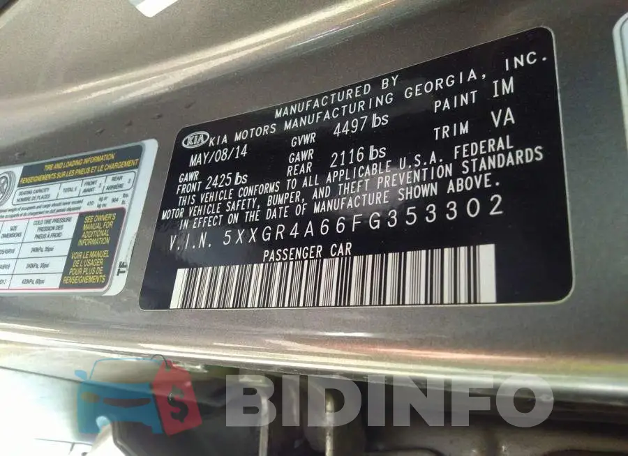 5XXGR4A66FG353302 Photo# 9