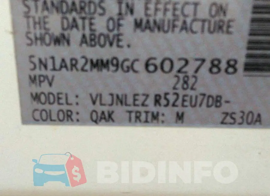 5N1AR2MM9GC602788 Photo# 9