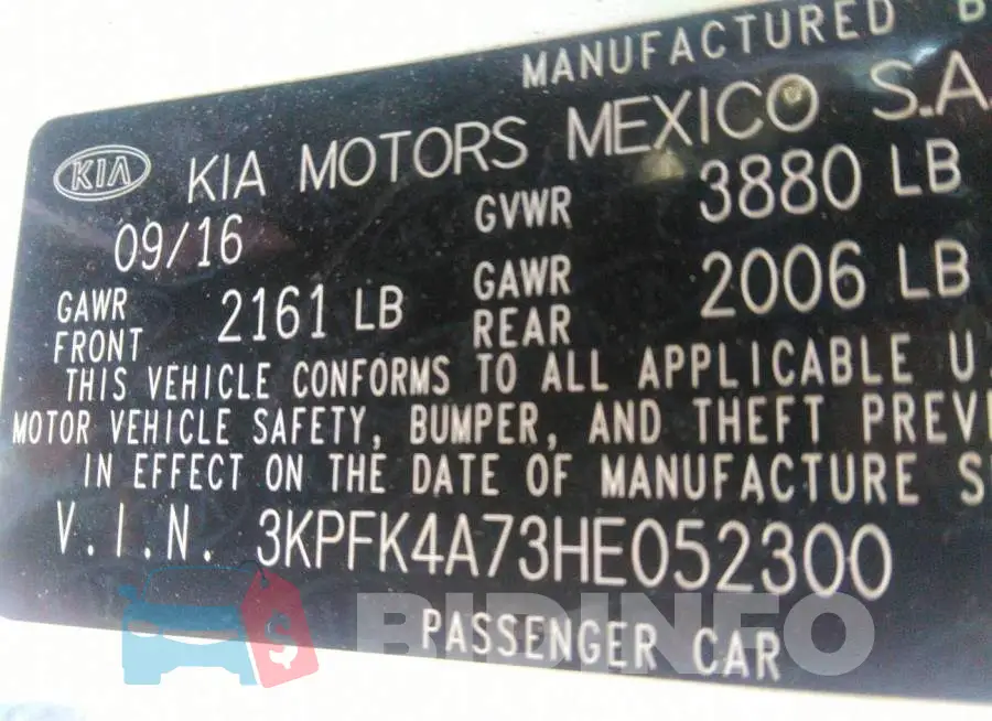 3KPFK4A73HE052300 Photo# 9