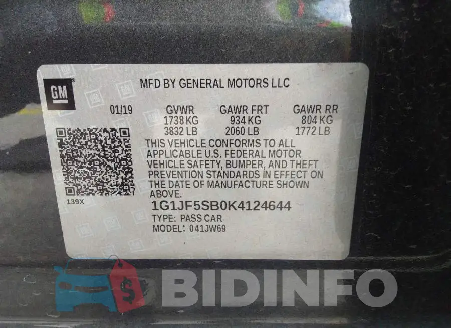 1G1JF5SB0K4124644 Photo# 9