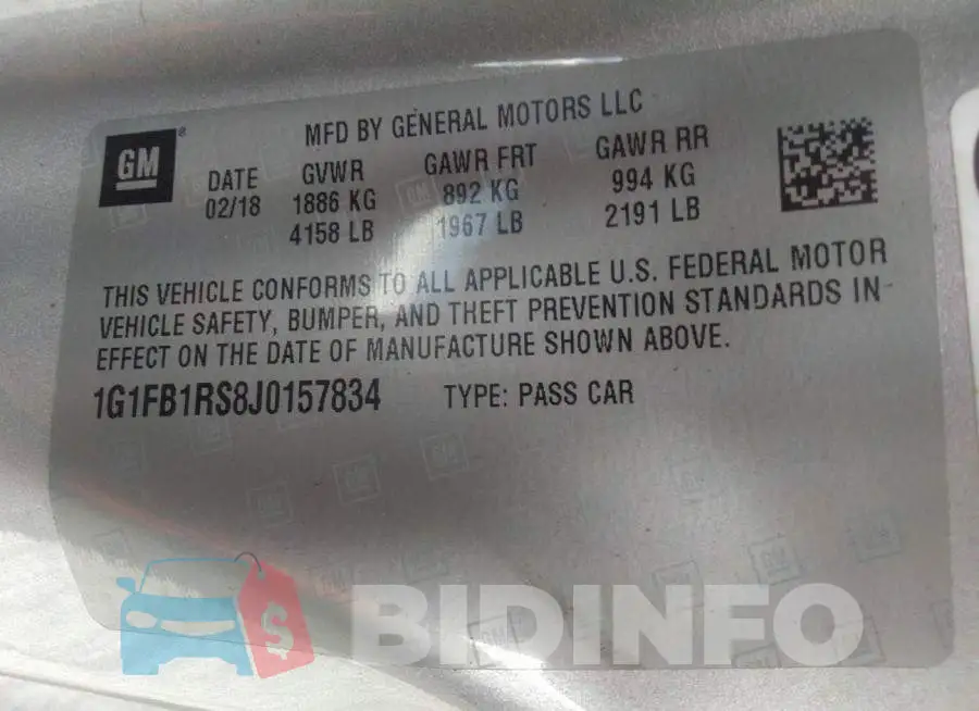 1G1FB1RS8J0157834 Photo# 9