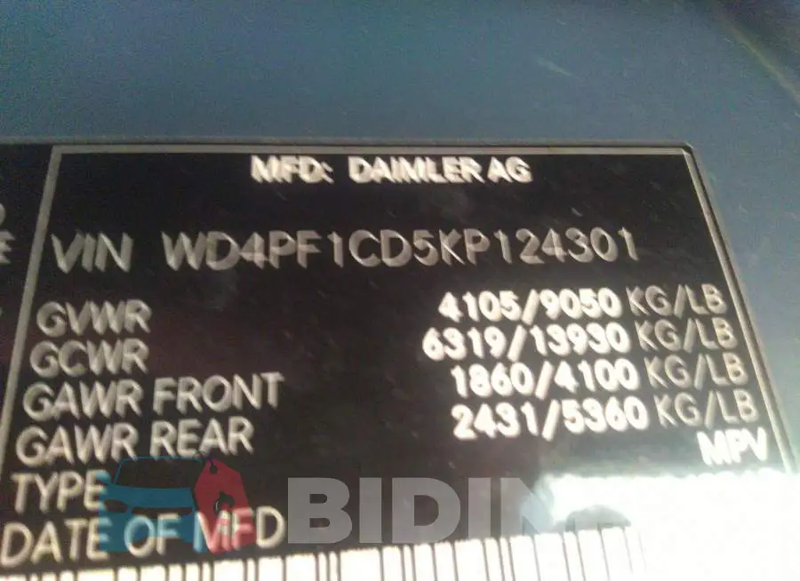 WD4PF1CD5KP124301 Photo# 9