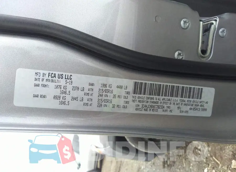 3C4NJCABXKT782334 Photo# 9