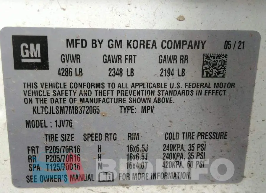 KL7CJLSM7MB372065 Photo# 9