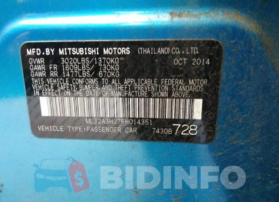 ML32A3HJ7FH014351 Photo# 9