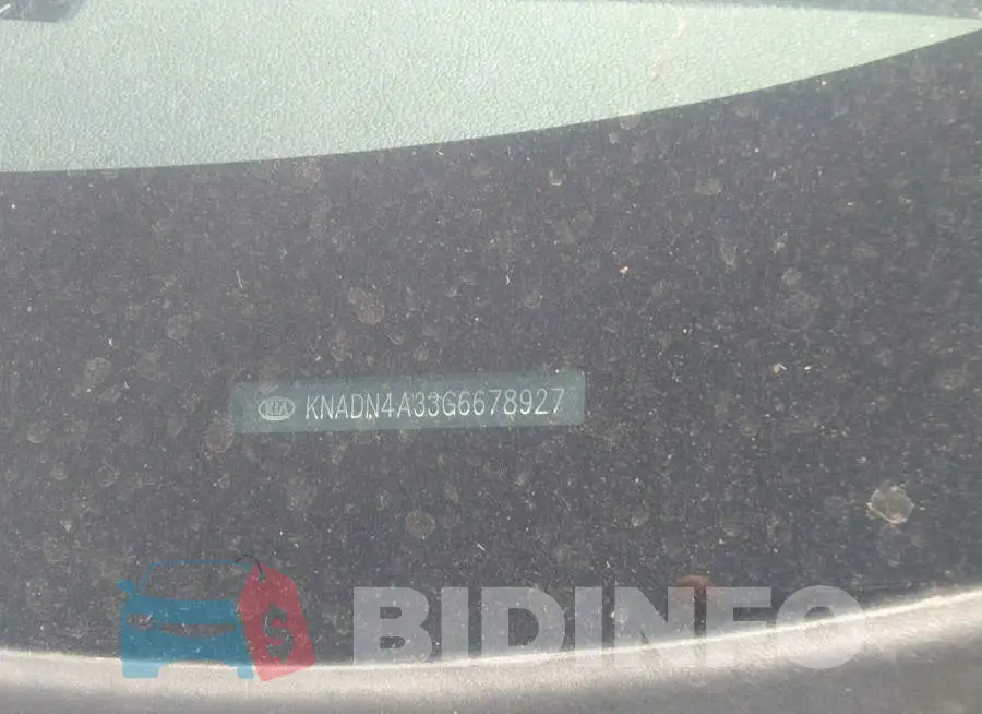 KNADN4A33G6678927 Photo# 9