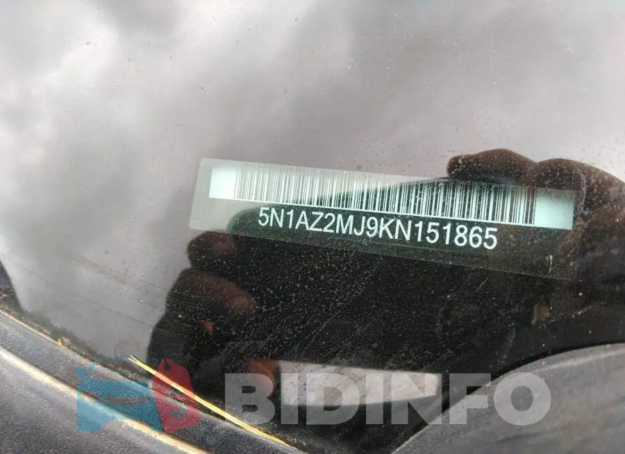 5N1AZ2MJ9KN151865 Photo# 9