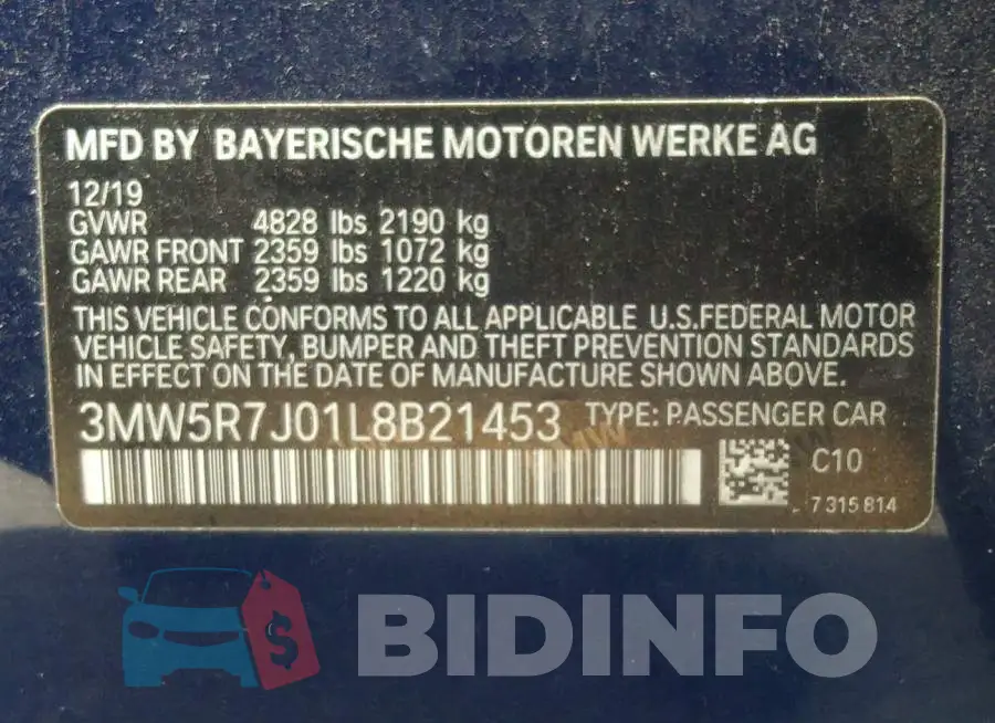3MW5R7J01L8B21453 Photo# 9