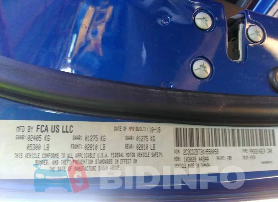 2C3CDZBT2KH558058 Photo# 9