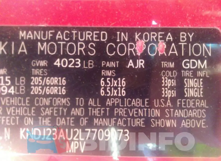 KNDJ23AU2L7709073 Photo# 9
