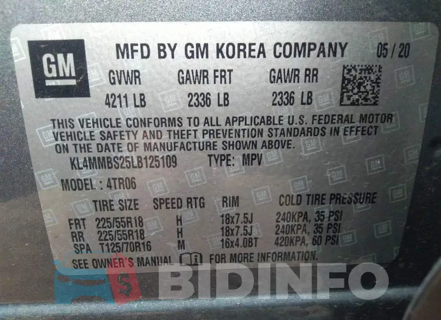 KL4MMBS25LB125109 Photo# 9
