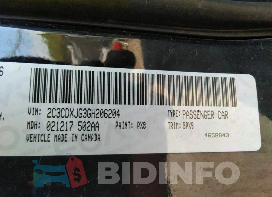 2C3CDXJG3GH206204 Photo# 9