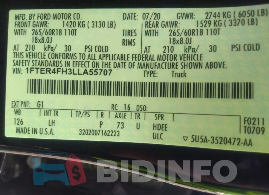 1FTER4FH3LLA55707 Photo# 9