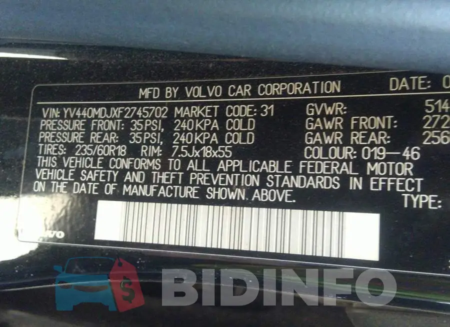 YV440MDJXF2745702 Photo# 9